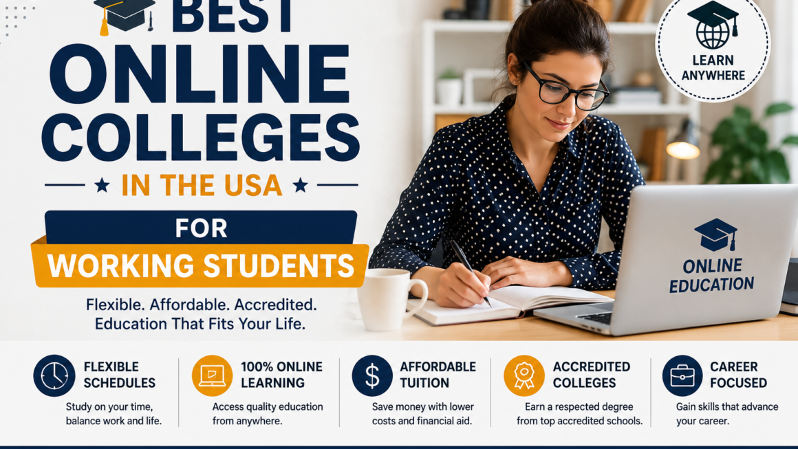 Best Online Colleges in the USA for Working Students