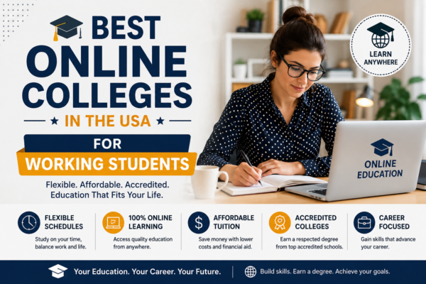 Best Online Colleges in the USA for Working Students