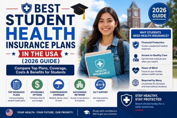 Best Student Health Insurance Plans in the USA (2026 Guide)