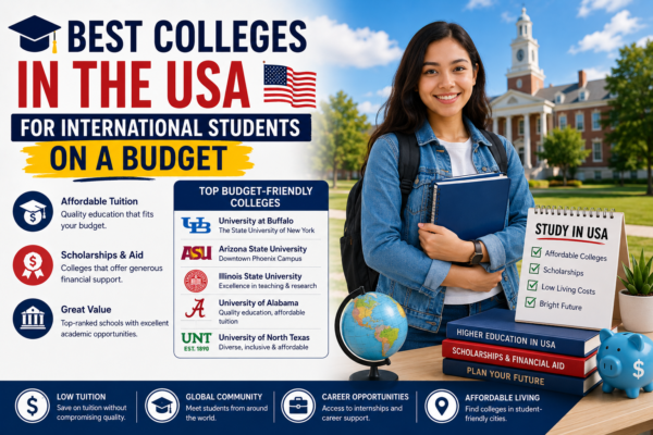 Best Colleges in the USA for International Students on a Budget