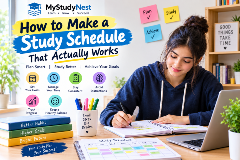 How to Make a Study Schedule That Actually Works