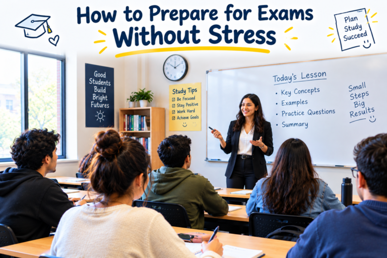 How to Prepare for Exams Without Stress