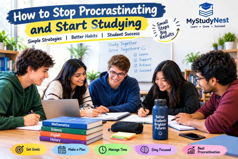 How to Stop Procrastinating and Start Studying