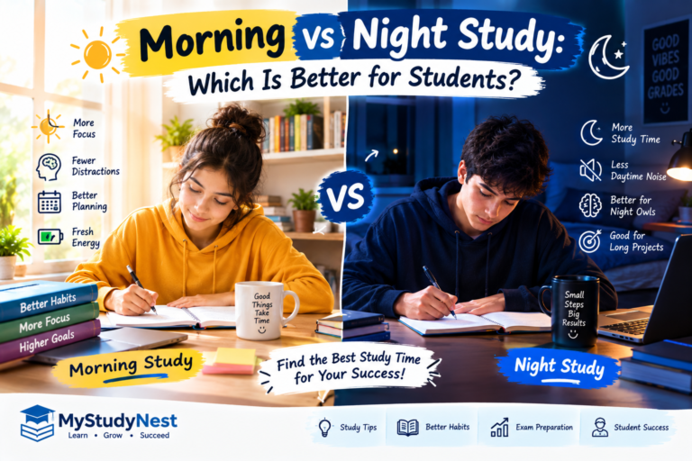 Morning vs Night Study: Which Is Better for Students?